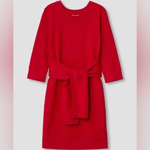 NWOT Universal Standard Cherry Red Misa Sweatshirt Dress in Women's XL/26-28